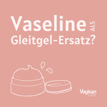 Grafische Darstellung eines Creme-Tiegels als Sinnbild für Melkfett oder Vaseline als Gleitgel-Ersatz